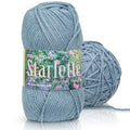 Mary Maxim Starlette Yarn, Soft Acrylic Yarn, 3.5 OZ, 180 Yards, Azure. - color: Azure