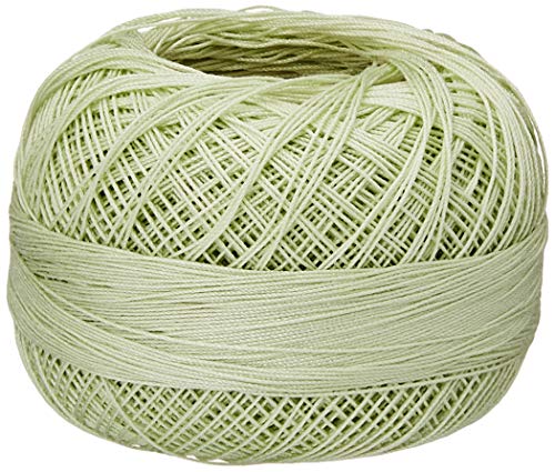 Lizbeth Size 80 HH80681 HH80 Cotton Thread 184 Yds 10G, Pistachio Green Lt. - color: Pistachio Green Lt.