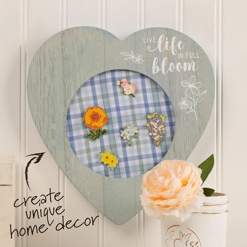 Bucilla, Embroidery Hoop Heart Frame, Fits 6" Embroidery Hoop - size: 6", style: Heart