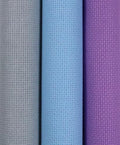KCS 3 pc of 15" x 18"(38cmx45cm) 16 Count Cross Stitch Cotton Aida Cloth Needlework Rolled Fabric Box,16CT,Light Grey+Light Blue+Lavender - color: Light Grey+light Blue+lavender, size: 16CT