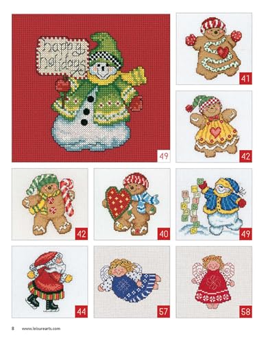 Holiday Ornaments Galore: 98 Festive Cross Stitch Ornaments