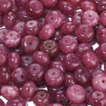 5x8mm 100Pcs Natural Amethyst Rondelle Beads for Jewelry Making Loose Spacer Abacus Disk Beads Gemstone for Bracelets Necklace DIY Crafts - color: Amethyst