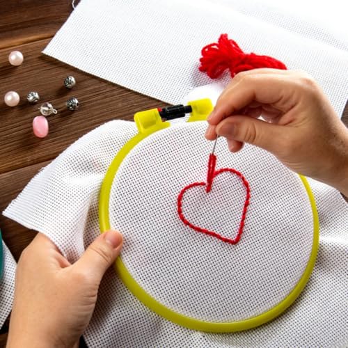 4 Pack Needlepoint Canvas 18x12 Inch, 18 Mesh - color: White-12x18INCH