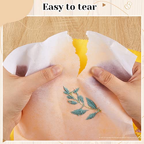 Geosar 2 Rolls 12'' X 50 yd Tear Away Embroidery Stabilizer Backing