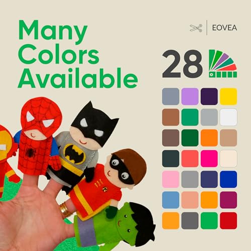 EOVEA | Acrylic Felt Fabric by The Yard | 72" Wide | 1.6mm Thick | Soft & Durable Non-Fraying Felt | for DIY Crafts, Sewing, Upholstery, Costumes & Padding(Lime Green,1 Yard) - color: Lime Green, size: 1 Yard