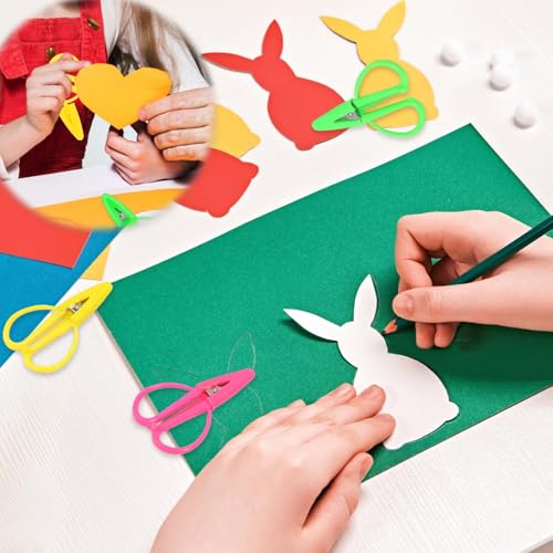 Mini Scissors, 3 Pcs Multicolor Tiny Travel Scissors Portable Small Craft Scissor with Cover, 2.6x1.6 Inch Stainless Steel Detail Sewing Scissor for DIY Embroidery, Paper Cutting, Sewing, 3 Colors - color: Pink, Yellow, Green