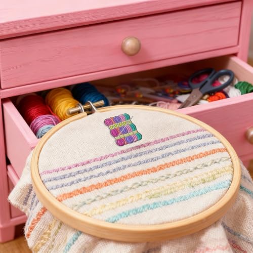 Funny Needle Minder Magnet, Cute Magnetic Sewing Accessory for Embroidery, Needlepoint & Cross Stitch Projects