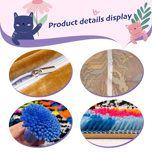 veirousa Boxer Dog Latch Hook Pillow Kits for Adults Beginners - color: Boxer