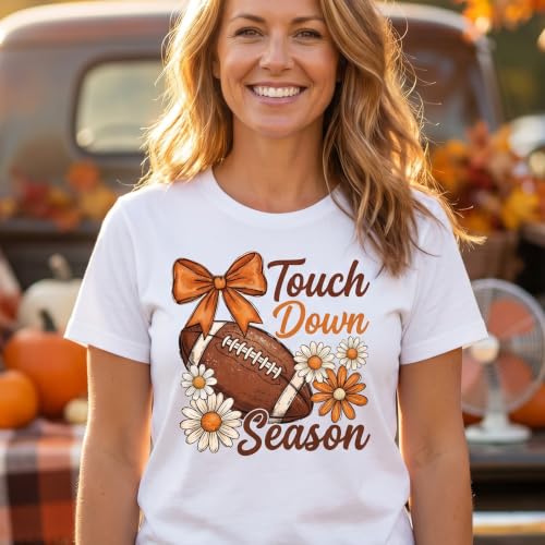 24 Pcs Fall Football Dtf Transfers Ready to Press for Clothes - color: Fall Football