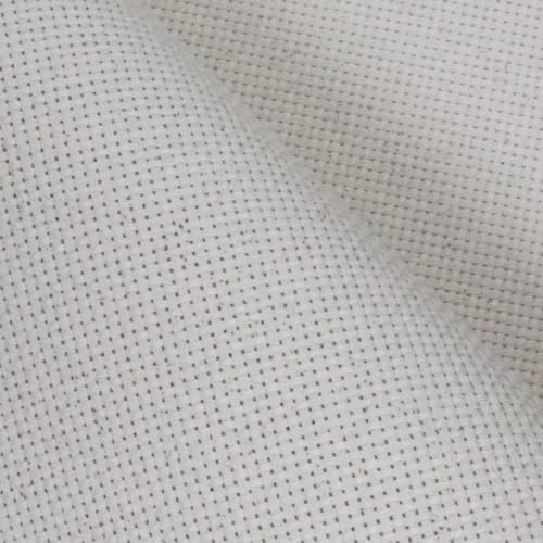 KCS 59" x 1 Yard (93cmx149cm) 11ct Counted Cotton Aida Cloth Cross Stitch Fabric (Oatmeal) - color: Oatmeal
