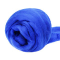 3.53oz Needle Felting Wool Roving for Needle Felting Dark Blue Felting Wool - color: dark blue