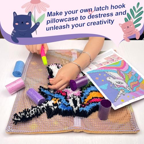 veirousa Labrador Dog Latch Hook Pillow Kits for Adults Beginners - color: Labrador
