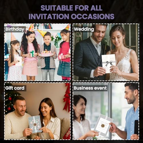 SuFly Pre-Folded Vellum Jackets for 5x7 Invitations, 90-Pack (60lb/93gsm) Translucent Vellum Paper 5x7 Sleeves, Invitation Jackets, Elegant Wedding Invitation Accessories, Envelope Liners, DIY Crafts. - size: 5" x 7", 90 Pack