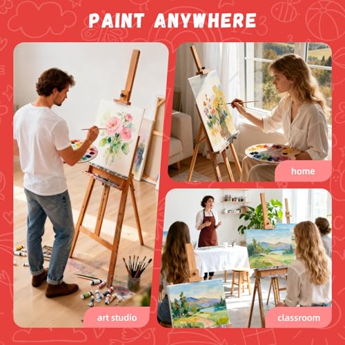 Simetufy 11 x 14 inch 12 Pack Painting Canvas Panels, Canvas Boards - size: 11"x14"