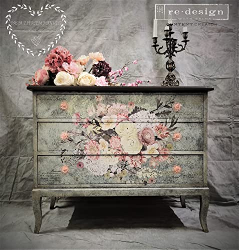 Redesign Décor Transfers® Life in Full Bloom 24"x35",Wall Decals DIY Wallpaper Wall Stickers Murals Decor Furniture Decoration