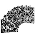 Fat Quarters Quilting Cotton Fabric Bundles for Sewing-10 PCS Black&White - color: Black&white Floral