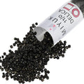 Miyuki Delica Seed Beads - color: DB2261 - Picasso Smoky Matte Black