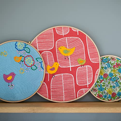 Pllieay 12 Pieces 8 Inch Round Embroidery Hoops - style: 8 Inch