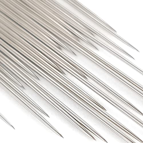 Littledream 150 Pcs Needles Assorted Sizes Sewing Hand DIY Embroidery (50 No.7 + 50 No.8 + 50 No.9) Thread Quilting Cross Stitch Beading 2.1 Inch Long Straight Sharp Needle Kit Craft Lampwork