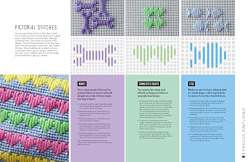 Needlepoint: A Modern Stitch Directory: Over 100 creative stitches and techniques for tapestry embroidery