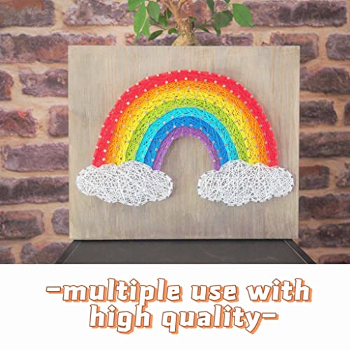 Athena’s Elements Embroidery Floss | Rainbow Thread for Embroidery, Cross Stitch Thread, Crafting Arts Embroidery Strings Bulk (Rainbow, 110pc) - color: Rainbow, size: 110 pieces
