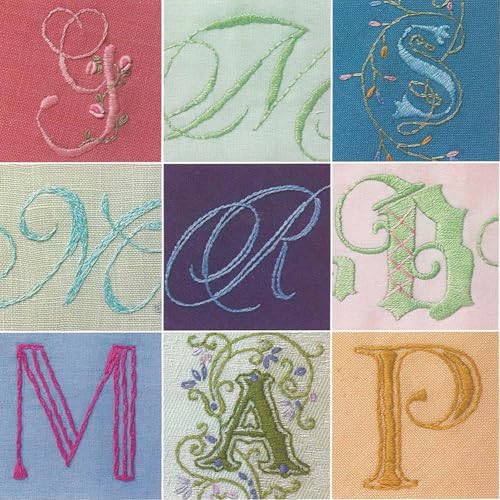 Leisure Arts Embroidered Monograms and More: Book 2