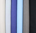 KCS 6 pc of 15" x 18" (38cmx45cm) Counted Cotton Aida Cloth Cross Stitch Fabric Rolled Box (16CT-B) - color: 16ct-b