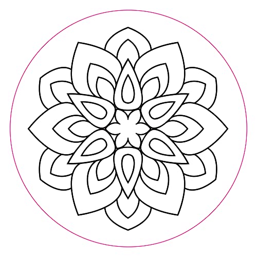 Mandalas Embroidery Transfers (set of 10 hoop designs!)