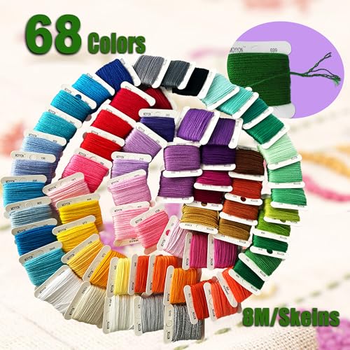 400+Pcs Vibrant Rainbow Embroidery Floss kit for Making Friendship Bracelets