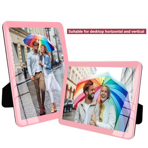 Bluesun 5×7 Pink Picture Frame, Vertical & Horizontal Wall & Tabletop - color: Pink, size: 5x7（1 Pcs）