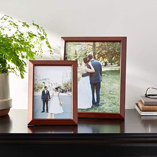 Lawrence 725280 Walnut Wood 8x10 Picture Frame - Estero Collection - color: brown, size: 8x10