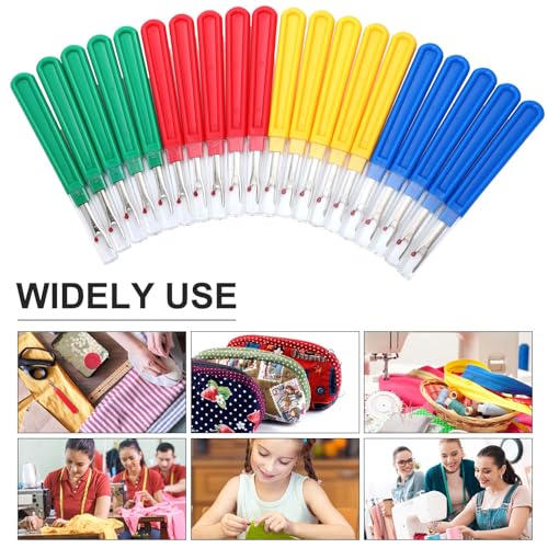 Leriton 48 Pcs Seam Rippers Bulk Sewing Thread Cutter, Multicolor