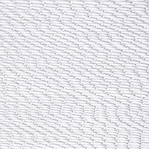 Red Heart Metallic Crochet Thread, 10, White/Silver - color: White/Silver, size: Size 10