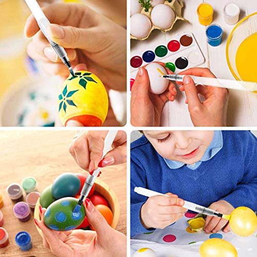 UPINS 12 Piece Water Color Brush Pen Set for Watercolor Paint Markers - style: Style-12