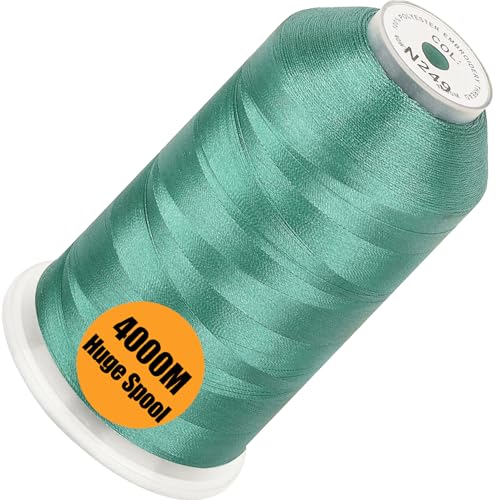 New brothread Huge Spool Embroidery Thread -Aquamarine Fits Janome Color - color: Aquamarine-N249