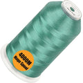 New brothread Huge Spool Embroidery Thread -Aquamarine Fits Janome Color - color: Aquamarine-N249