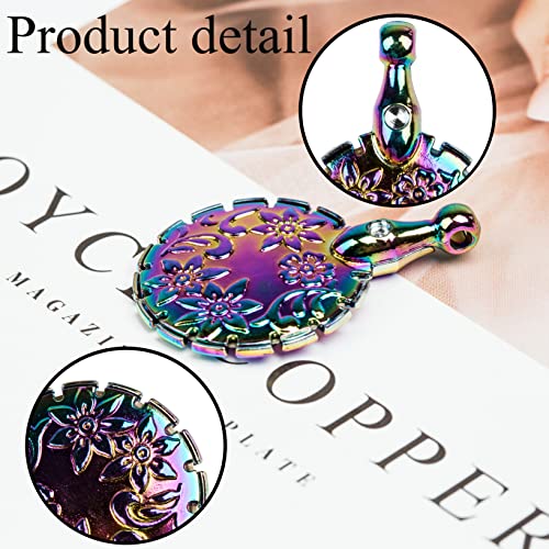 J.CARP 2Pcs Yarn Cutter Pendants, Gold Metal Thread Cutter Pendant for DIY Sewing Tools - color: Dazzle color