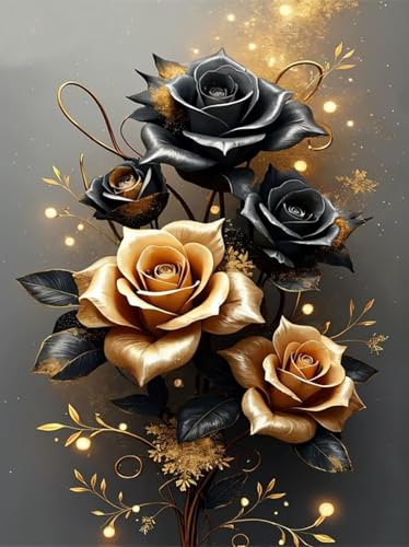 MYBISYMQQ Stamping Cross Stitch Kit Flowers, Counting Cross Stitch Kit for Adult Beginners, Full Line DIY Cross Stitch Stitching Kit for Home Decor Cross Stitch Patterns 15.7x11.8inches - color: D067