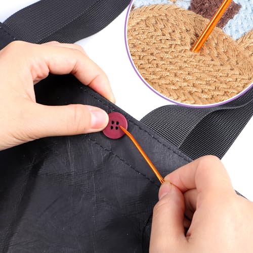 18pcs Yarn Needle, Large Big Eye Weaving Needles Colorful Tapestry Needles Bent Kit, Bent Needles for Crochet, Bent Tapestry Needles for Crochet Projects