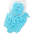 YouLuo 200Pcs Glass Pearl Beads for Jewelry Making,Glass Beads for Bracelet - color: Aquamarine Blue, 4mm