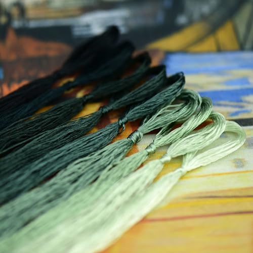 Natural 100% Mulberry Handmade Embroidery Silk Thread Silk Floss (43) - color: 43