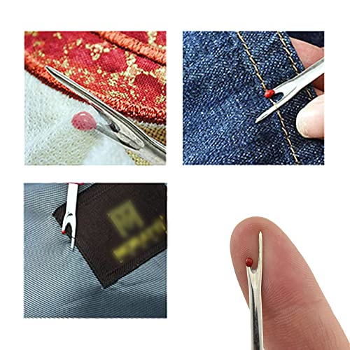HAHIYO 5Inches 1PCs Green Rubber Seam Ripper Ergonomic Grip Thread Stitch Remover Tool Sewing Stitch Cutter Thread Ripper Unpicker Sewing Accessory&Supply for Crafting Notions Quilting Sewing Hem