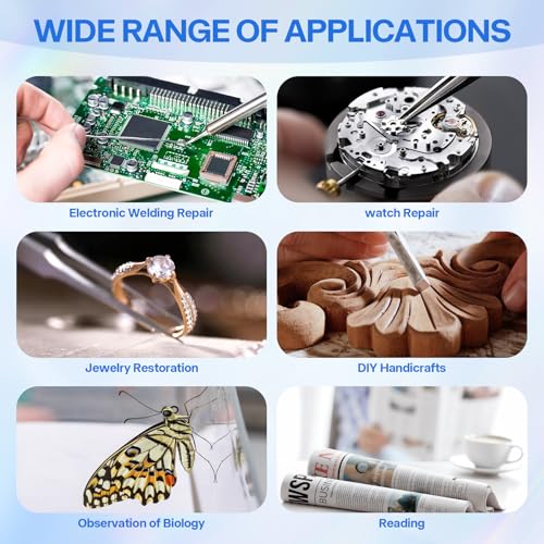 LXIANGN 2.5X Magnifying Helping Hands Soldering Station - color: Black-2