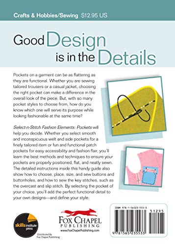 Pockets: A Directory of Design Details and Techniques (Design Originals) (Select-N-Stitch Fashion Elements)
