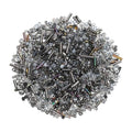 uxcell Mixed Glass Seed Beads 2-7mm Mini Loose Bugle Gray 1000Pcs - color: Gray, size: 2-7mm