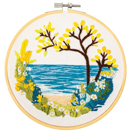 DIAMOND DOTZ Wild Ocean Embroidery Kit for Beginners and Adults, Craft - color: Multicolor