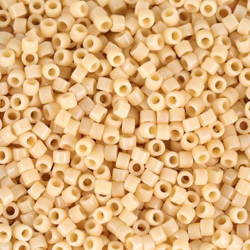 Miyuki Delica Seed Beads - color: DB1131 - Opaque Pear