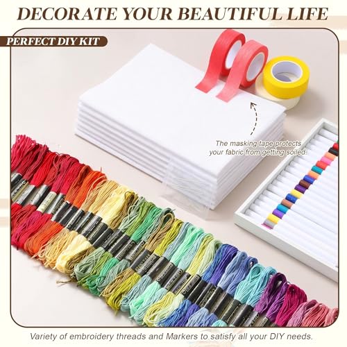 Mifoci 91 Pcs 18 Mesh Needlepoint Canvas Kit, 8 Pcs 12"x18" Blank Mesh - size: 12x18 Inch