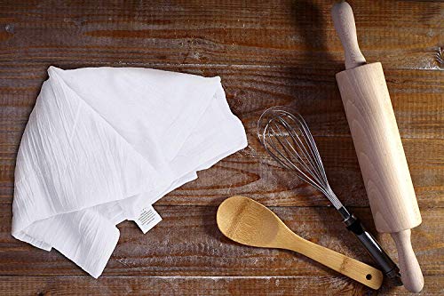 Bulk 192-Pack Commercial Kitchen Flour Sack Towels, 28 x 28 Inches, White - color: White, size: 192 Pack