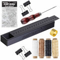 ARSTBETY Complete Book Binding Kits, Bookbinding Supplies - color: Black